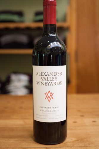 Cabernet franc, Alexander Valley Vineyards, Sonoma, California