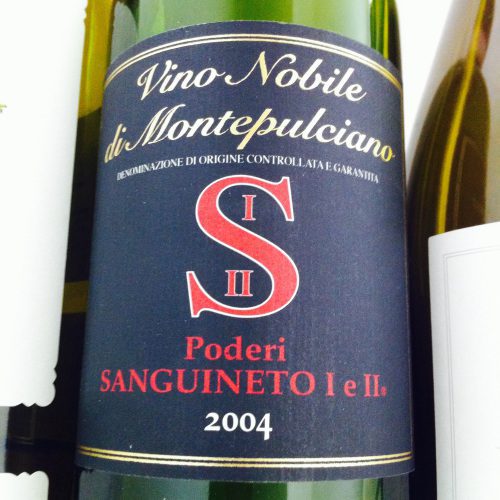 Poderi Sanguineto I & II, Vino Nobile di Montepulciano