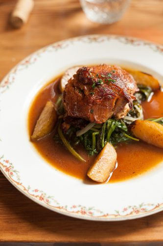 Pork shoulder, Thistle Restaurant, McMinnville, Oregon