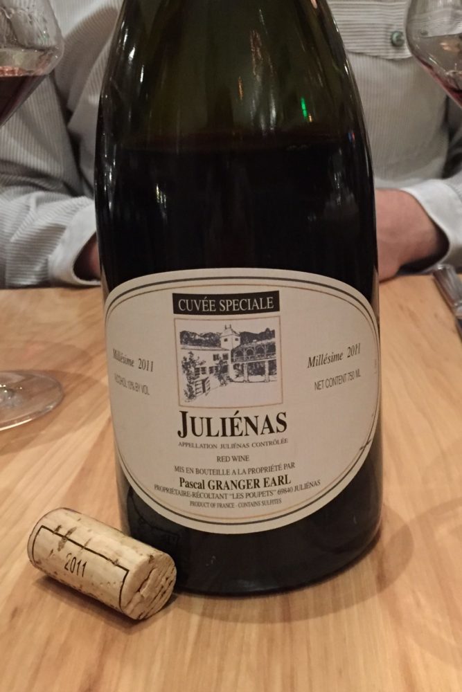 2011 Pascal Granger Juliénas Cuvée Speciale Beaujolais Cru