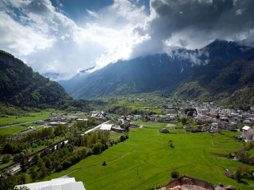 Sondrio, Italy. / ©Franco Folini / Licensed via Creative Commons