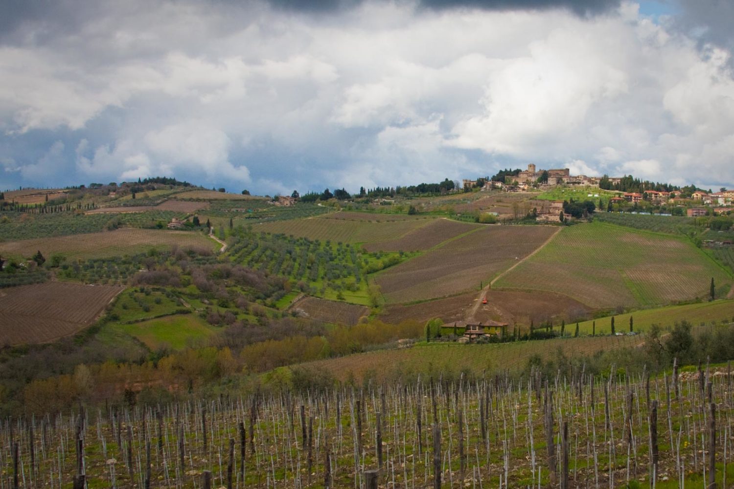 Panzano, Italy in the heart of the Chianti Classico wine region. ©Kevin Day / Opening a Bottle