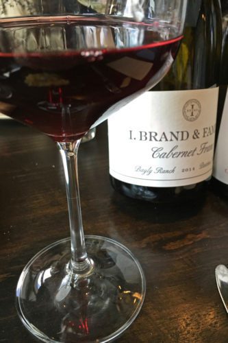 I. Brand & Family Bayly Ranch Cabernet Franc, ©Kevin Day/Opening a Bottle