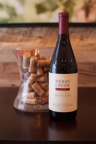 2008 Indian Creek Grenache. ©Kevin Day / Opening a Bottle