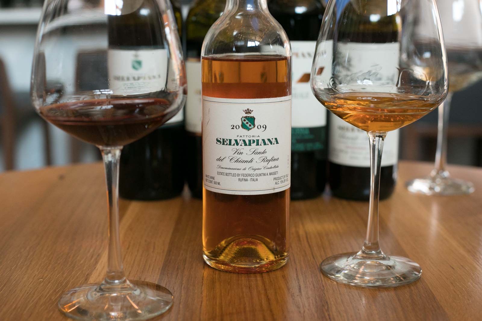 Selvapiana's exquisite Vin Santo. ©Kevin Day / Opening a Bottle