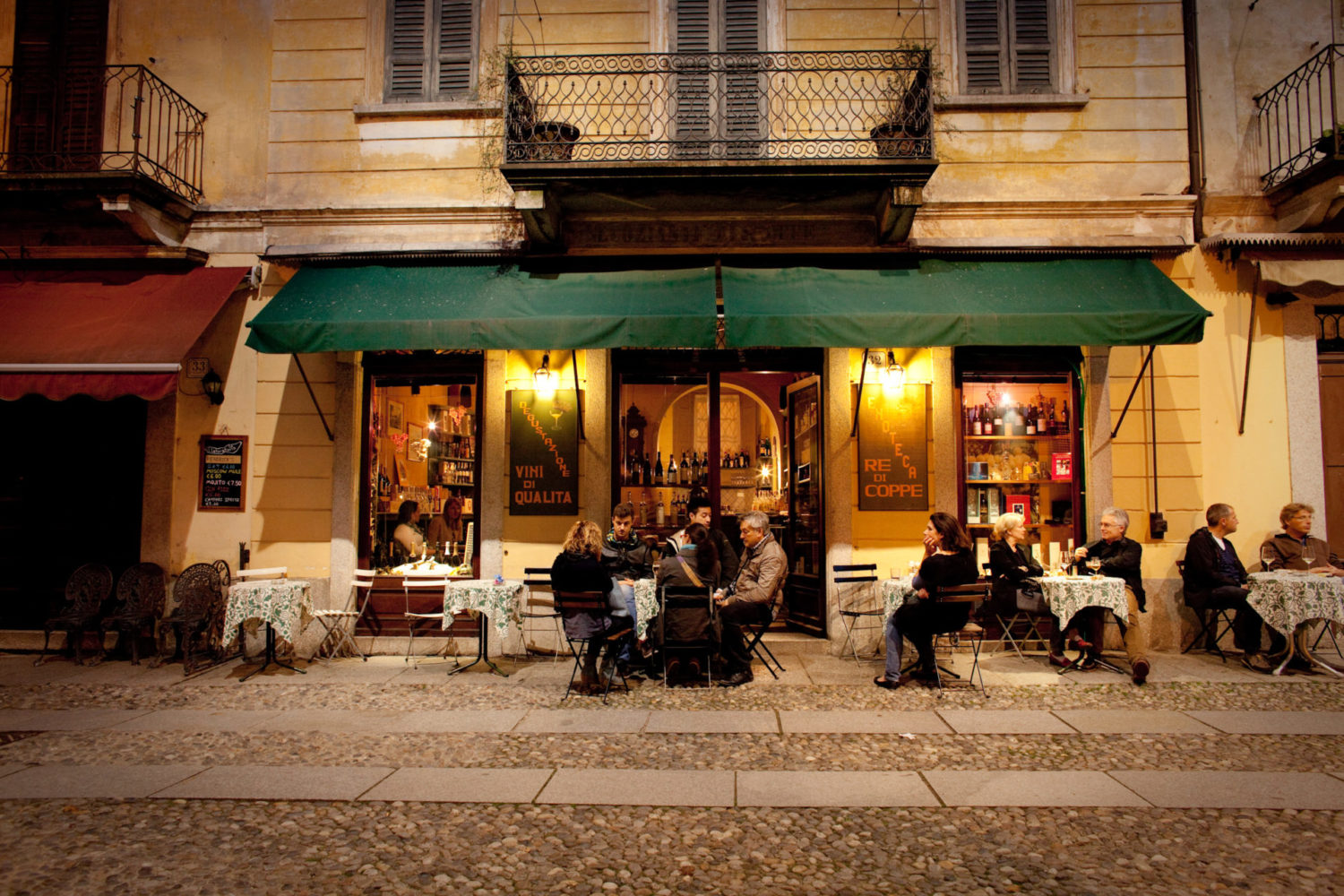 Enoteca, Orta San Giulia, Piedmont, Italy