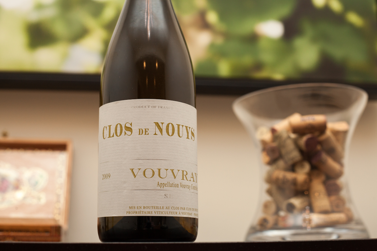 2009 Clos de Nouys Vouvray (Chenin Blanc wine)