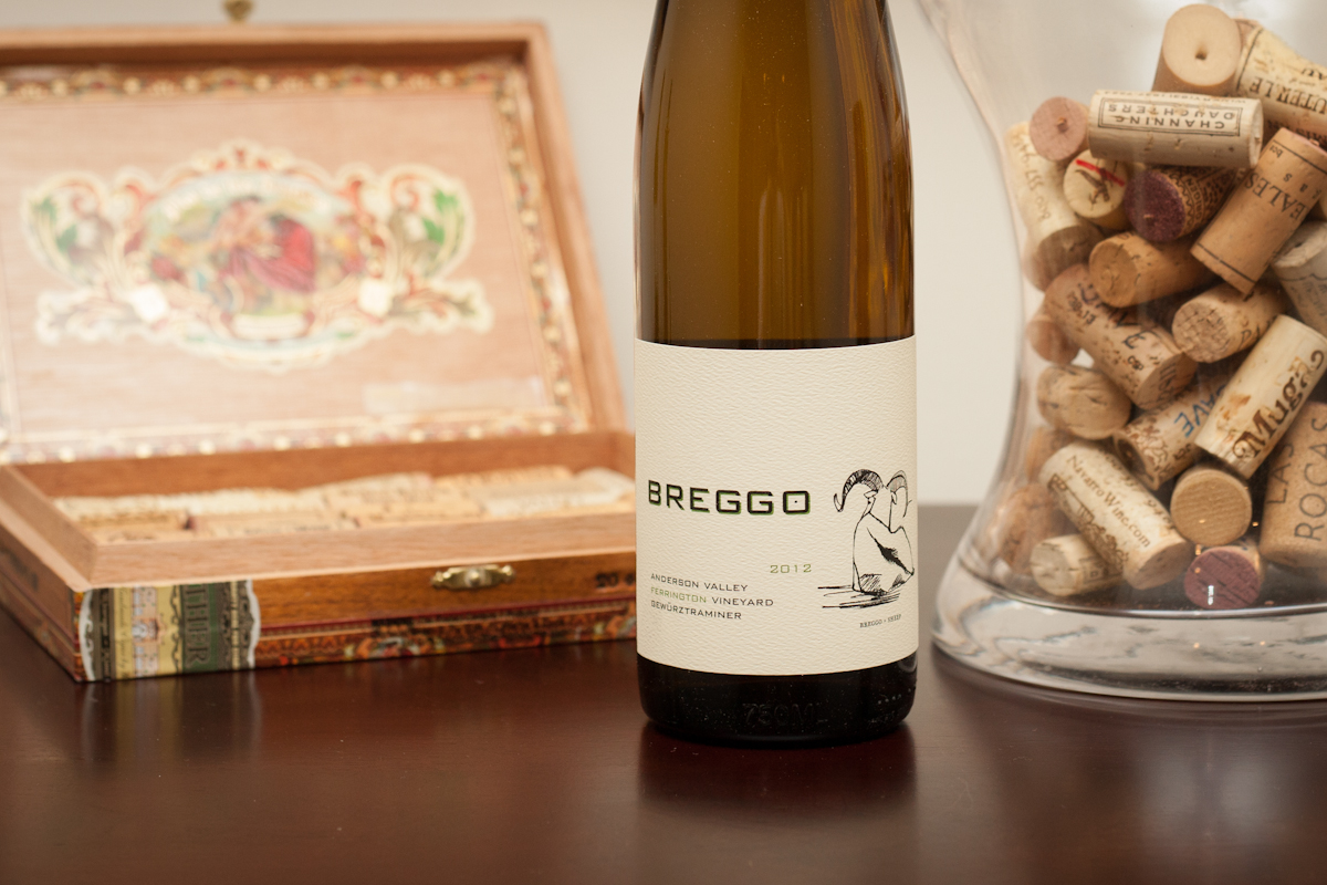 2010 Breggo Cellars Ferrington Vineyard Gewürztraminer