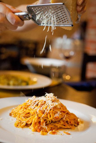 Tajarin Pasta in La Morra, Italy. ©Kevin Day/Tanager Photography