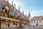 Courtyard of Hospices de Beaune - France