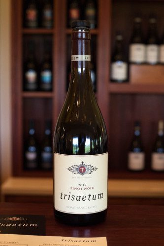 2012 Trisaetum Coast Range Pinot Noir