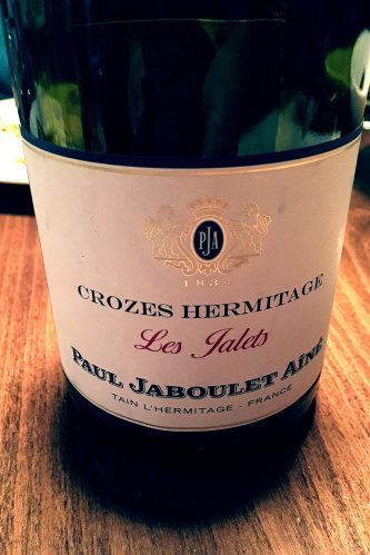 2012 Paul Jaboulet "Les Jalets" Crozes-Hermitage