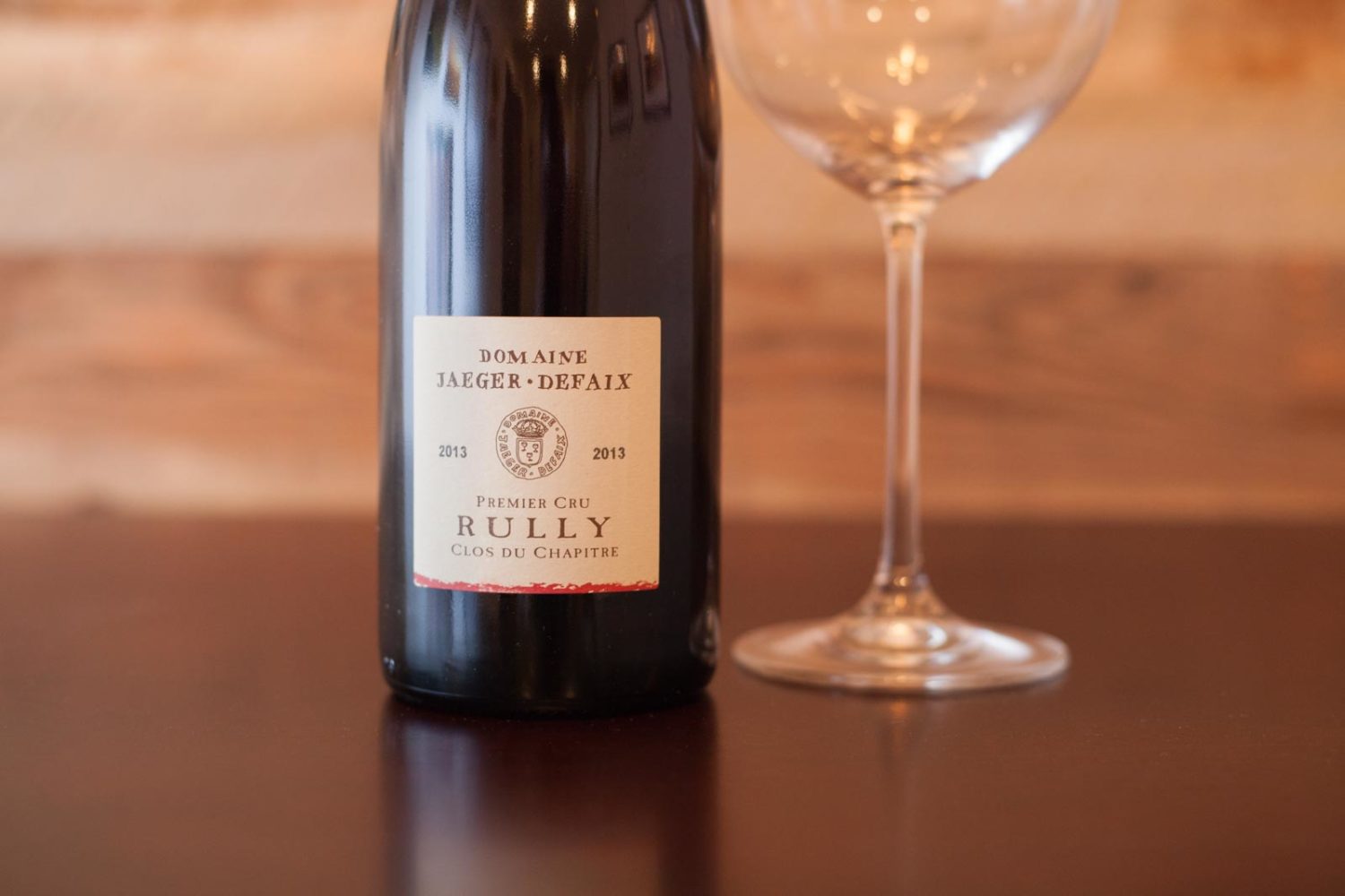 2013 Domaine Jaeger Defaix Rully Rouge 1er Cru Clos du Chapitre