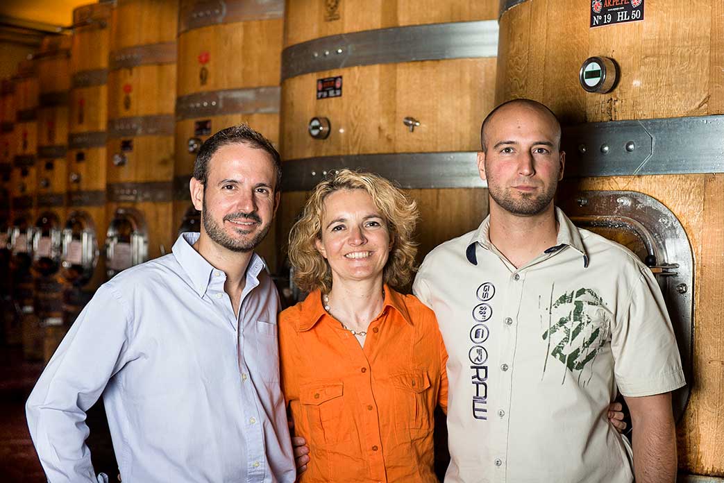 Guido, Isabella and Emanuele now manage ARPEPE. © ARPEPE