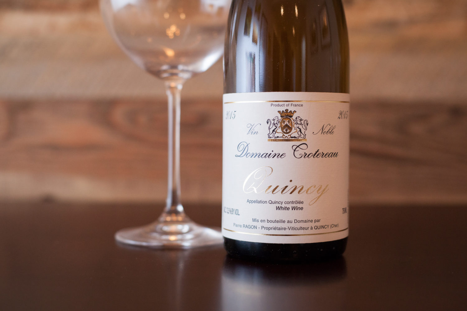 2015 Domaine Trotereau Quincy Sauvignon Blanc