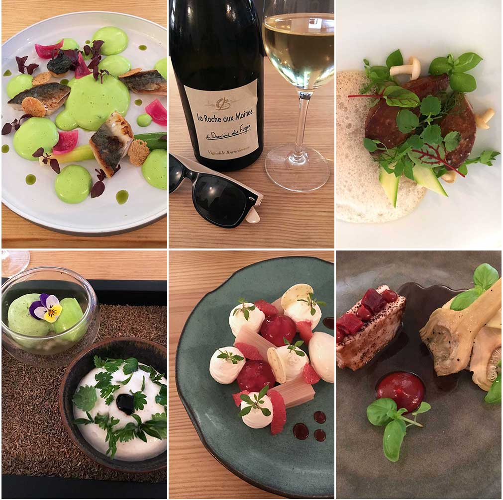 Various goodies served over dinner at Côté Rue. ©Kevin Day/Opening a Bottle