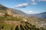 The Grumello Castle above ARPEPE and Valtellina. ©Kevin Day/Opening a Bottle