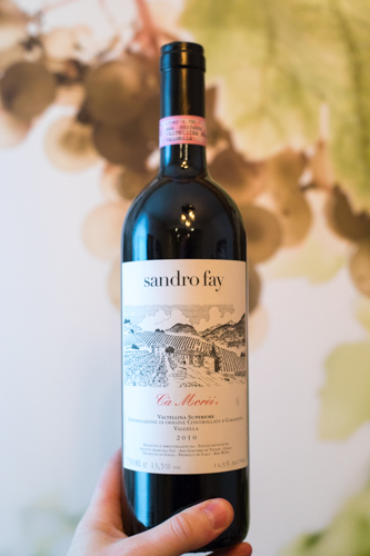 2010 Sandro Fay "Ca Moréi" Valtellina Superiore Valgella