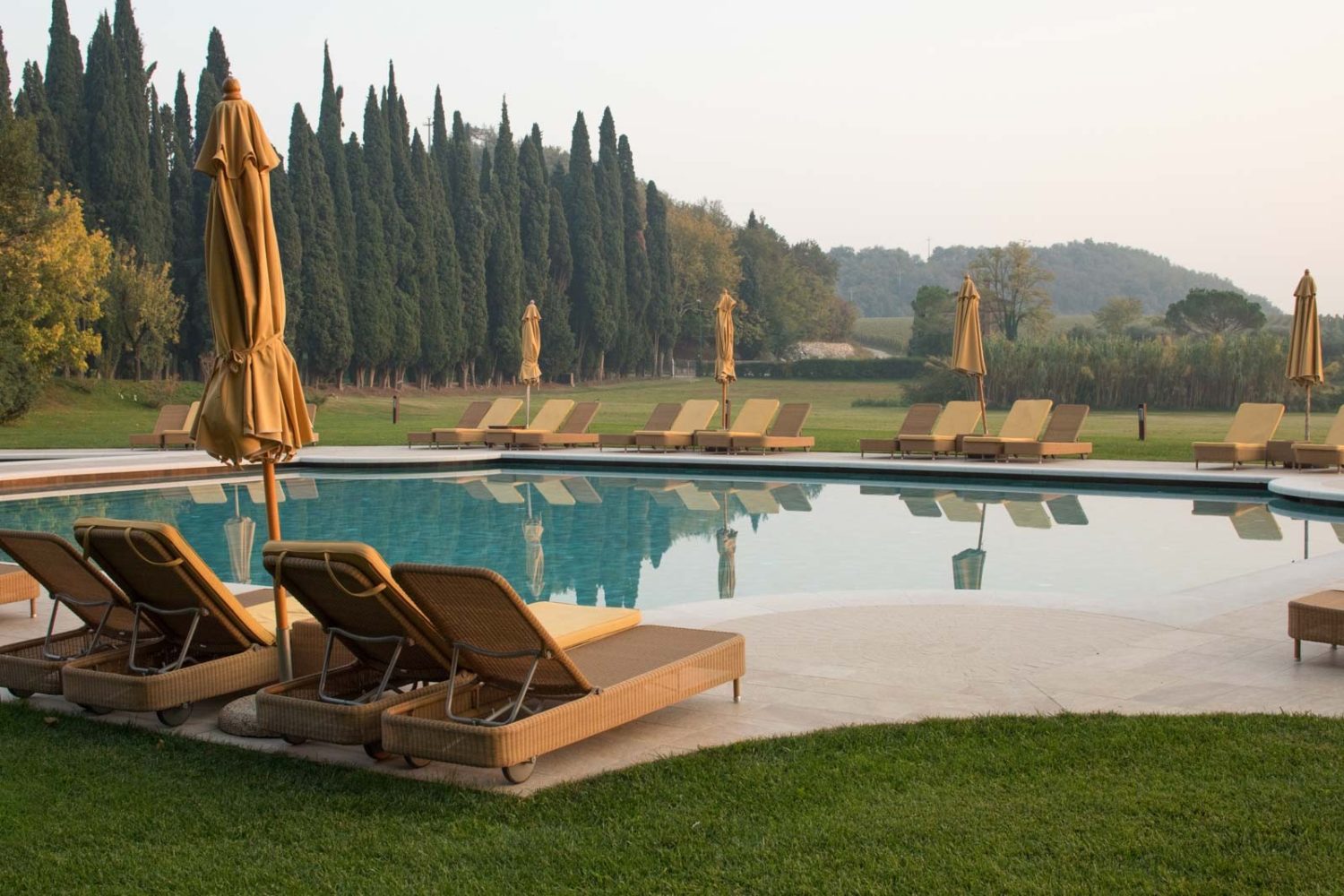 Villa Cordevigo pool, ©Kevin Day/Opening a Bottle