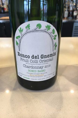 2016 Ronco del Gnemiz Friuli Colli Orientali Chardonnay ©Kevin Day/Opening a Bottle