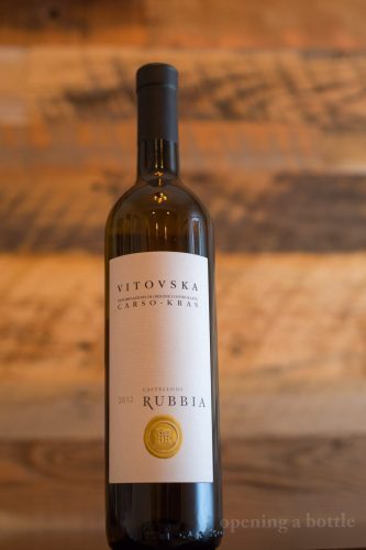 2012 Castello di Rubbia Vitovska Carso DOC