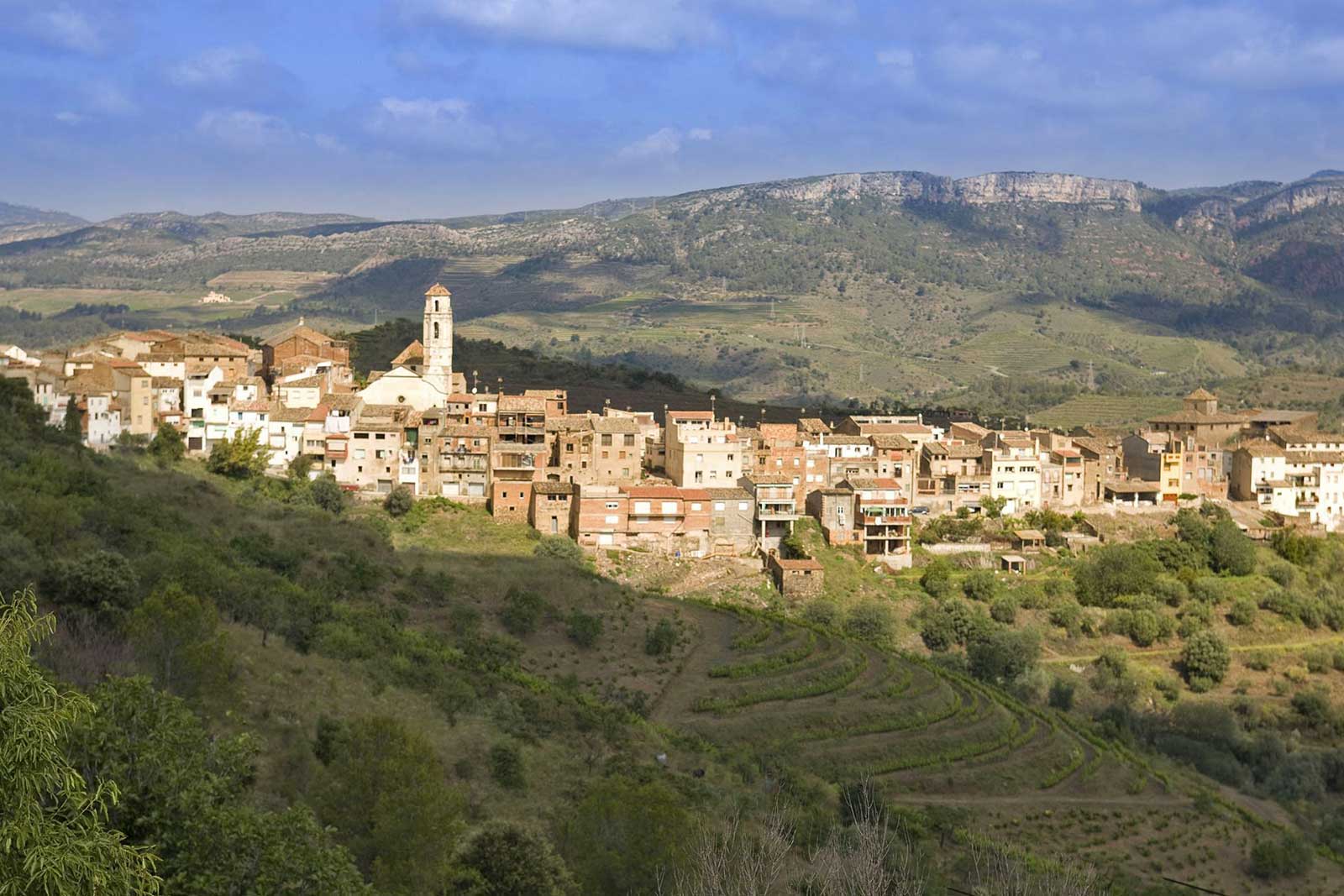 A village in the Priorat region of Catalunya. ©DOQ Priorat