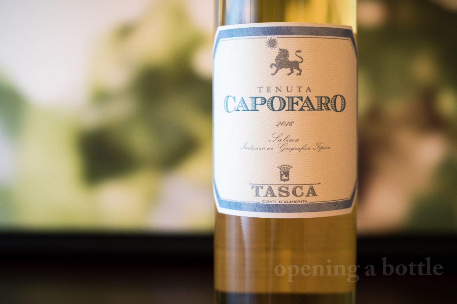 Capofaro Malvasia Salina IGT ©Kevin Day/Opening a Bottle