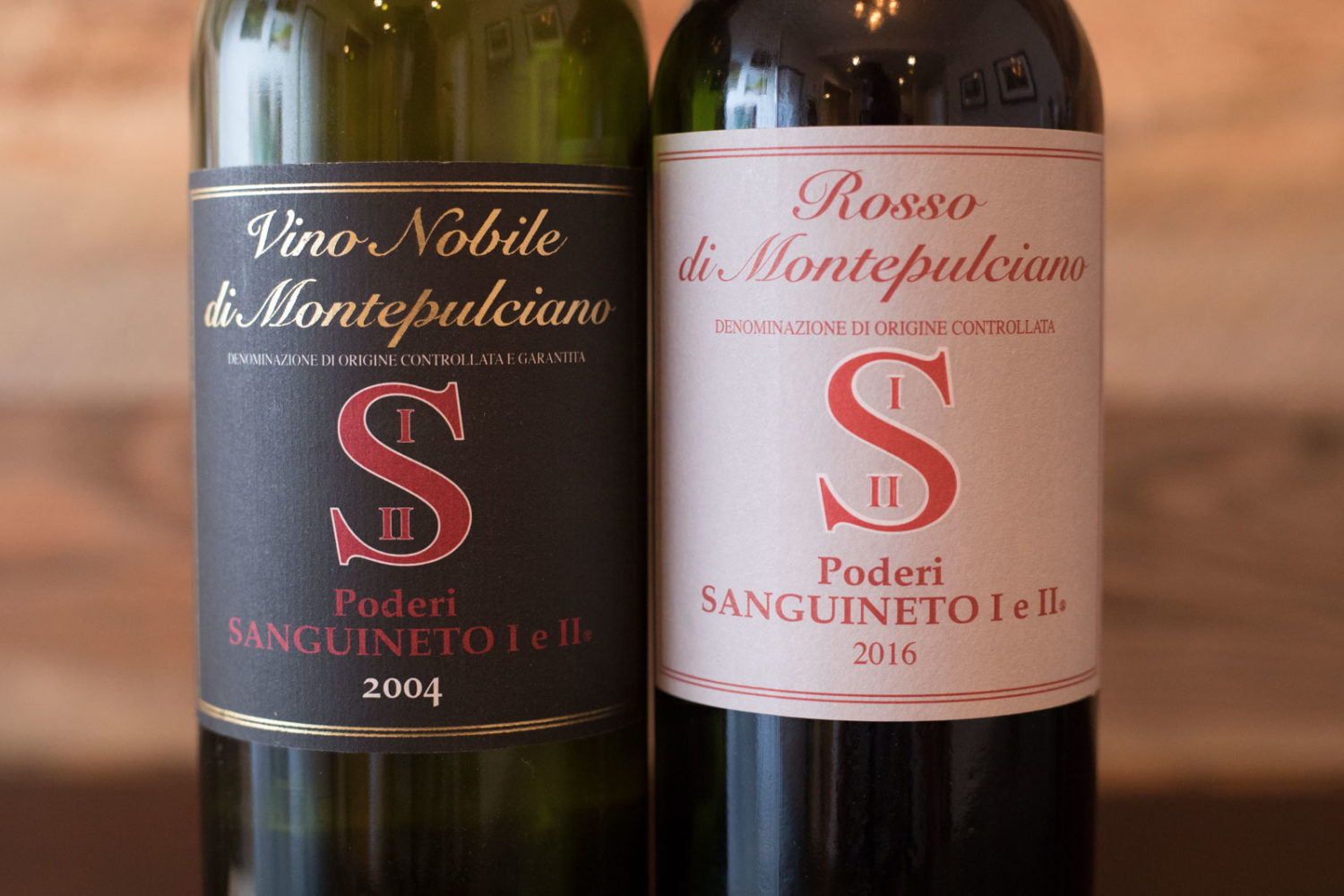 The wines of Poderi Sanguineto, ©Kevin Day/Opening a Bottle