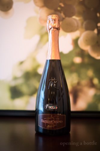 NV Ronco Calino Rosé "Radyna" Franciacorta Brut ©Kevin Day/Opening a Bottle