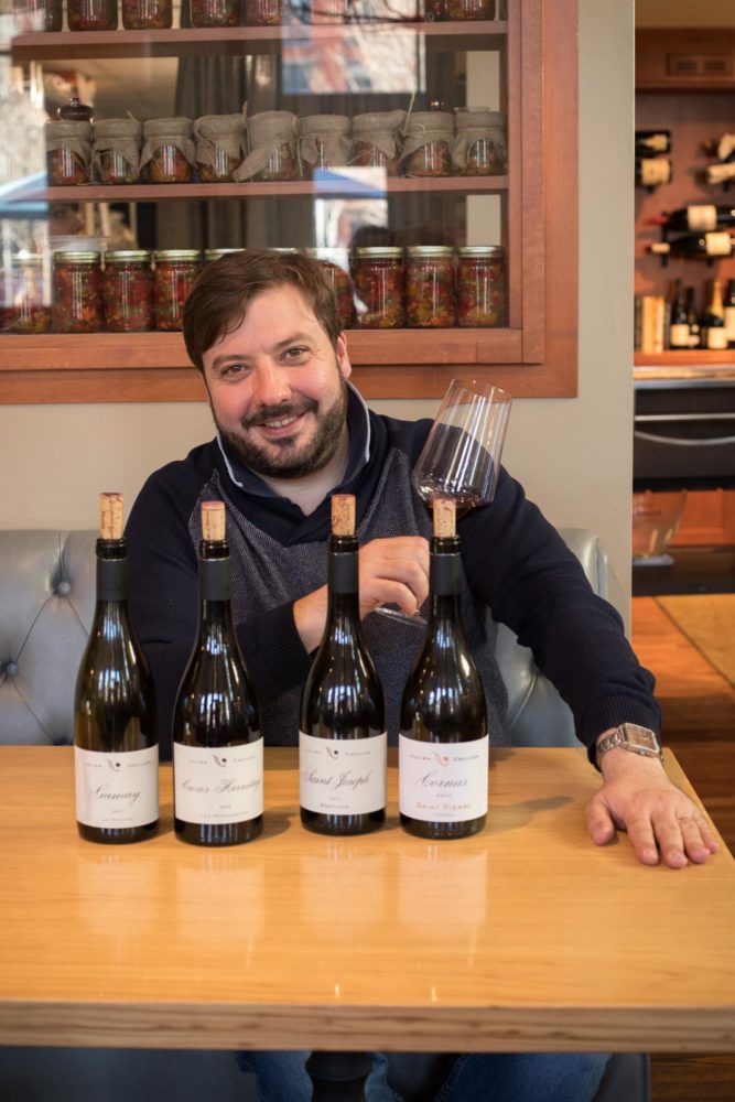 Winemaker Julien Cécillon was an Essential Winemaker long before he brought his wines to Denver in February 2019. I was an even bigger fan afterward. ©Kevin Day/Opening a Bottle