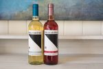 Two wines from Villa Calcinaia — a white blend of Grechetto and Vernaccia and a rosato of Canaiolo. ©Kevin Day/Opening a Bottle