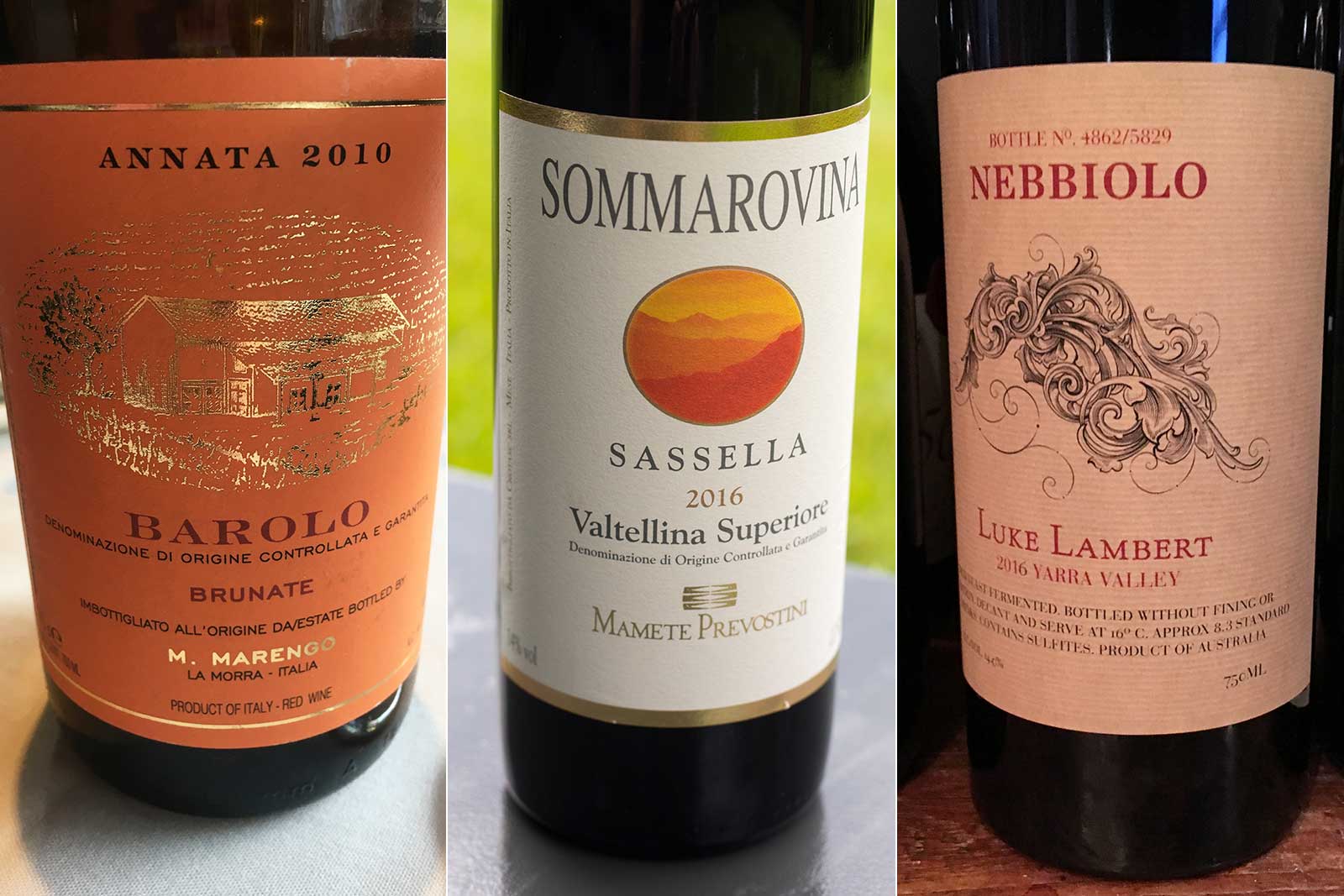 Nebbiolo Fan Club - Opening a Bottle, July 2019