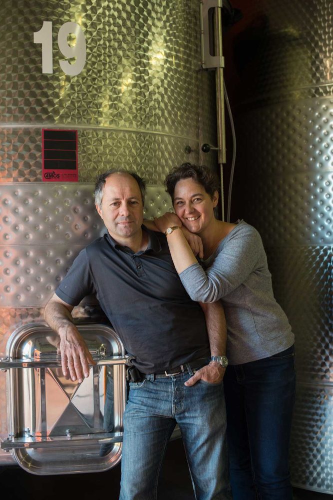 Winemakers Anne Gros & Jean-Paul Tollot originally hail from Burgundy and continue to produce wines from there as well. ©Domaine Anne Gros & Jean-Paul Tollot