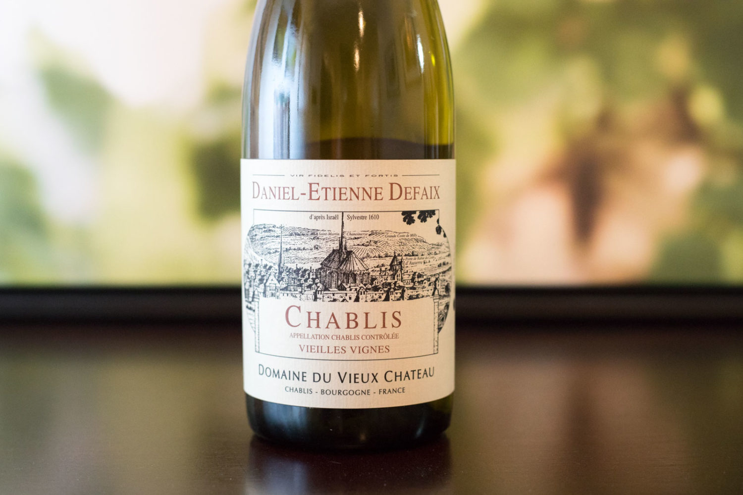 2014 Daniel-Etienne Defaix Chablis Vieilles Vignes ©Kevin Day/Opening a Bottle