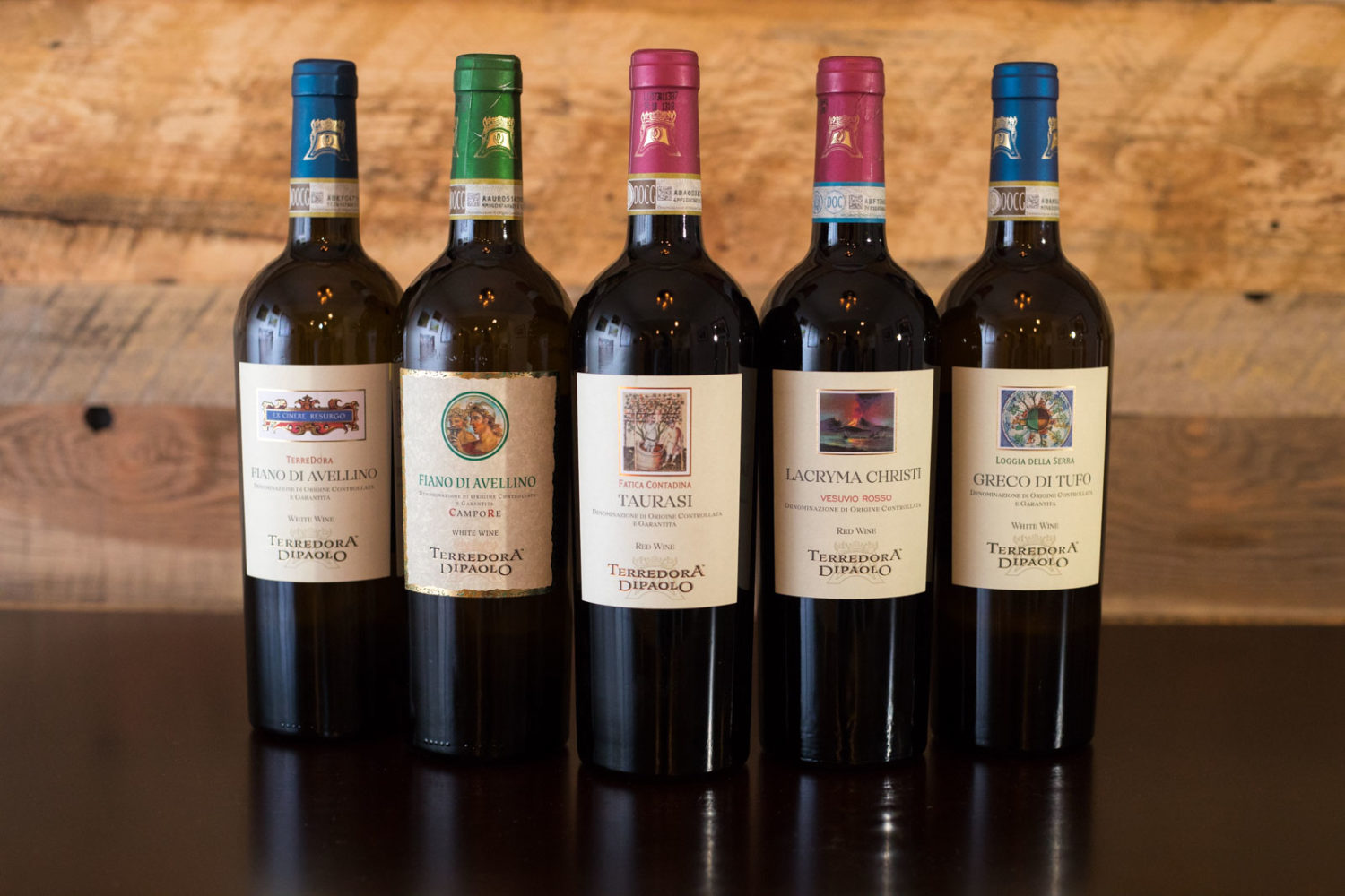 The wines of Terredora di Paolo of Campania Italy ©Kevin Day/Opening a Bottle