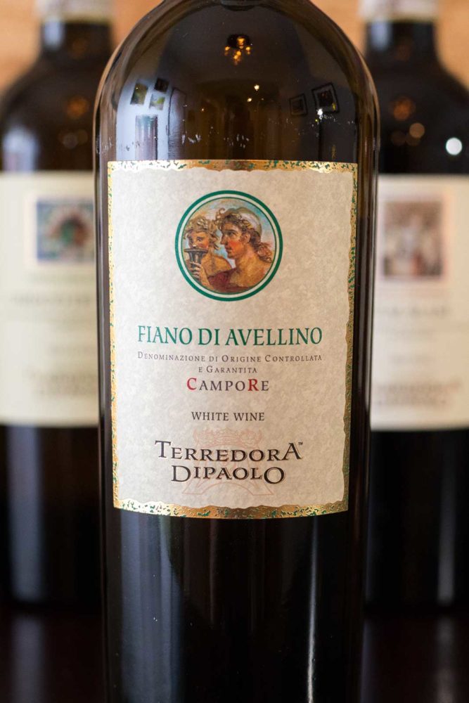 Terredora di Paolo's rich and exotic Fiano di Avellino DOCG from the Campore vineyard. ©Kevin Day/Opening a Bottle