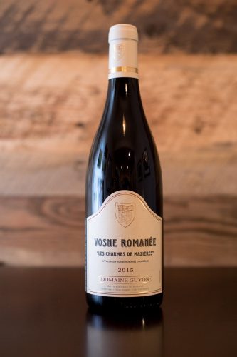 2015 Domaine Guyon Vosne-Romanée "Les Charmes de Mazières" ©Kevin Day/Opening a Bottle