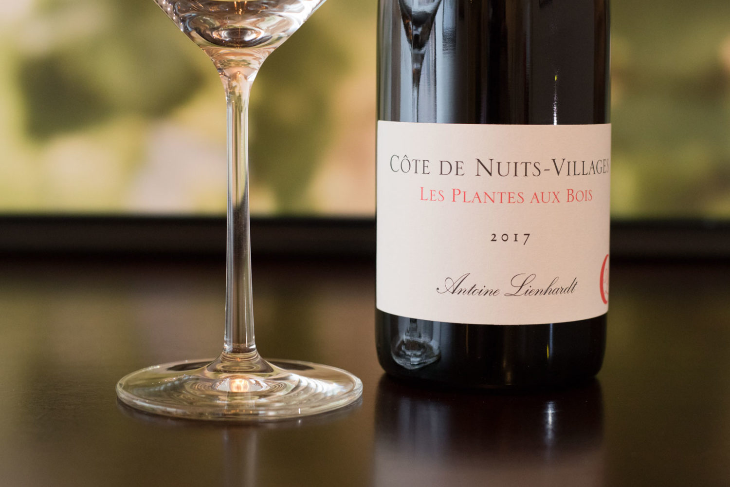 2017 Antoine Lienhardt "Les Plantes Aux Bois" Côte de Nuits-Villages ©Kevin Day/Opening a Bottle