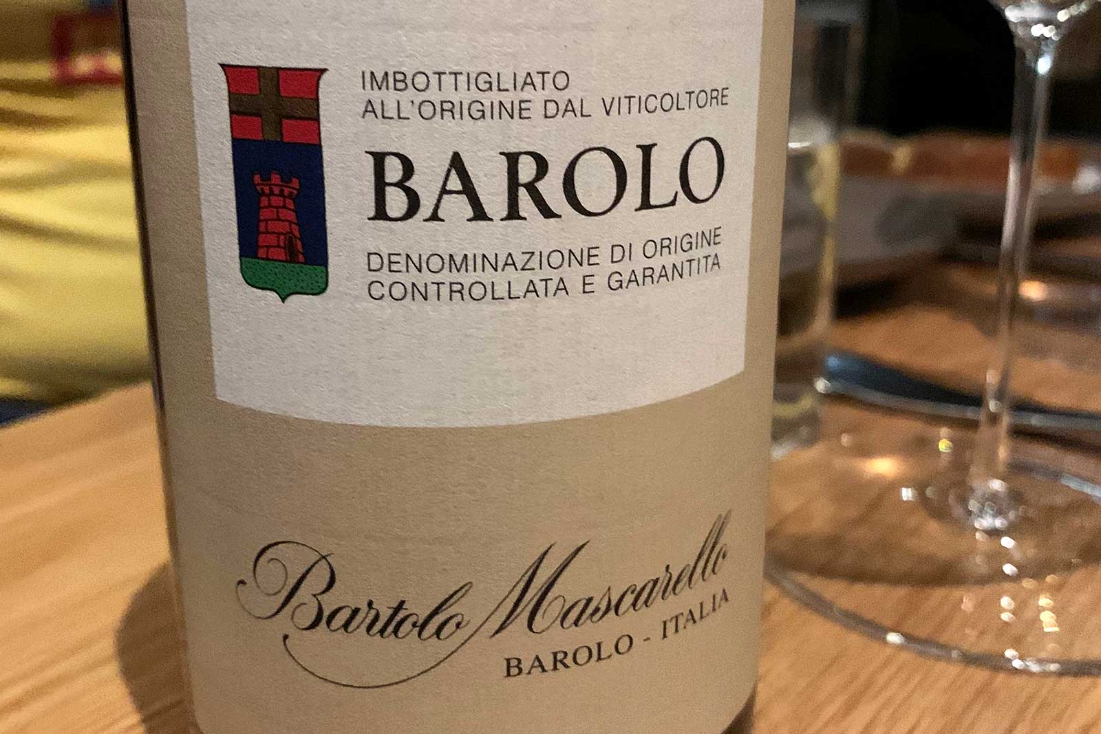 2015 Bartolo Mascarello Barolo