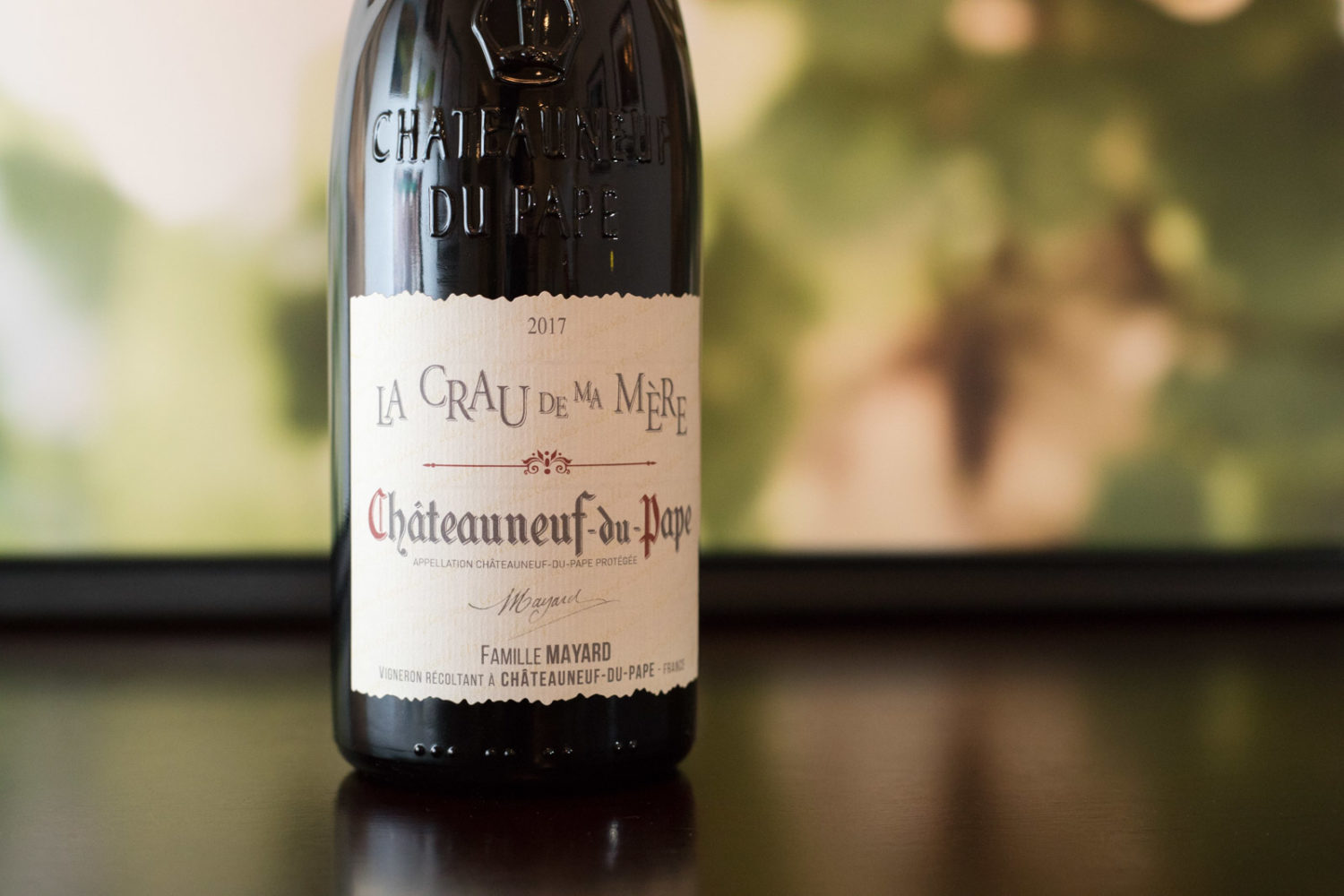 2017 Familie Mayard "La Crau de ma Mère" Châteauneuf-du-Pape ©Kevin Day/Opening a Bottle