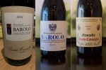 2015 Bartolo Mascarello Barolo, 2015 Fernando Principiano Barolo, 2009 ARPEPE "Buon Consiglio" Valtellina Superiore Grumello ©Kevin Day/Opening a Bottle