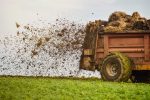 A manure spreader makes an awful goddamn mess