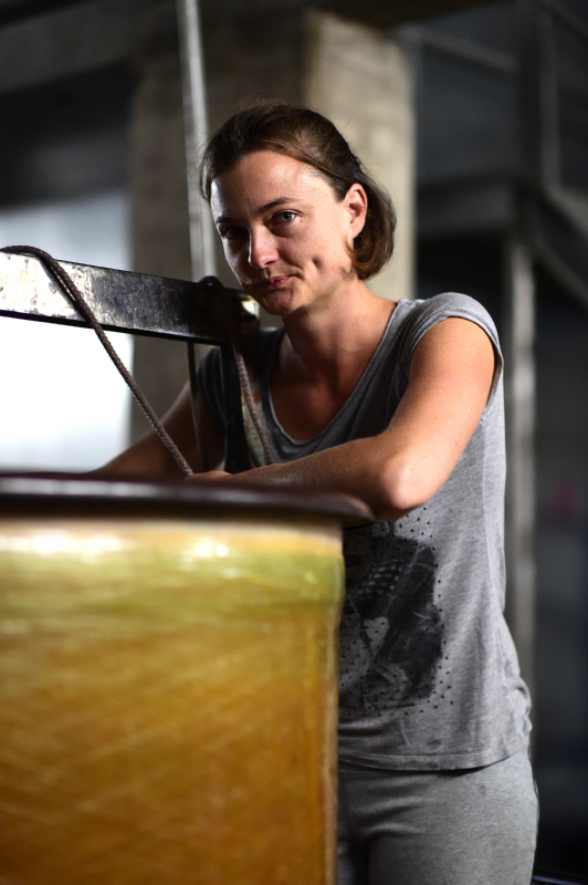 Winemaker Camille-Anaïs Raoust of Domaine Maestracci. ©Kermit Lynch Wine Merchants