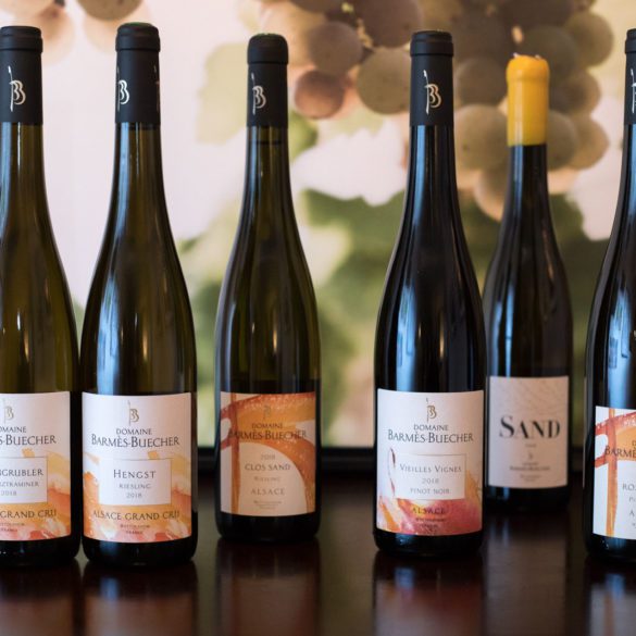 The wines of Barmès-Buecher. ©Kevin Day/Opening a Bottle