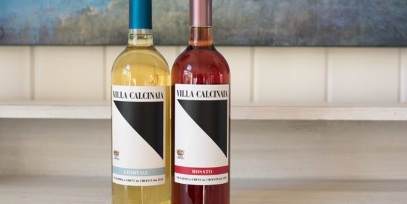 The wines of Villa Calcinaia. ©Kevin Day/Opening a Bottle