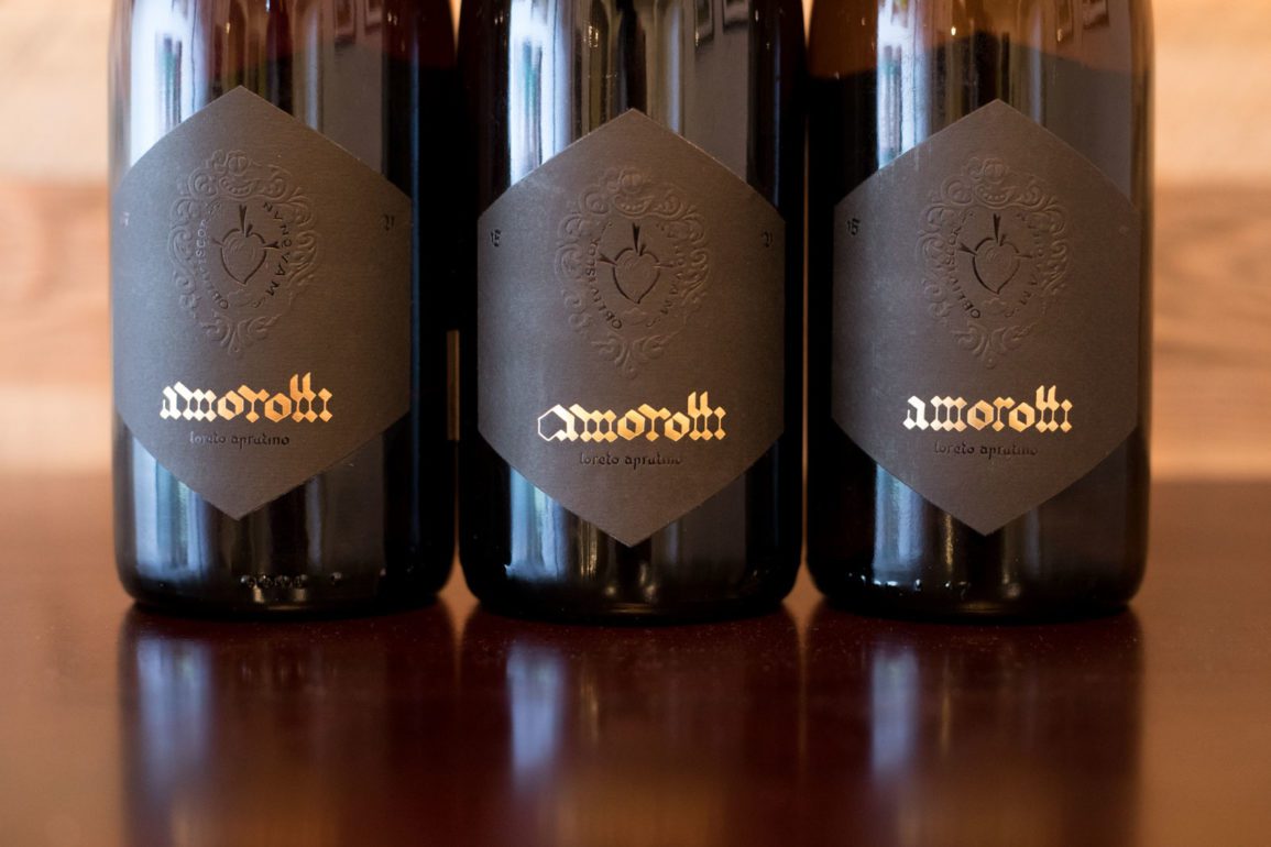 The wines of Amorotti, Abruzzo. ©Kevin Day/Opening a Bottle