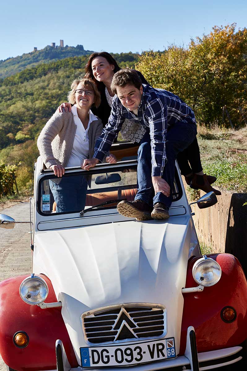 The family behind Alsace's Barmès-Buecher. ©Barmès-Buecher