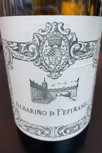 2019 Bodegas del Palacio de Fefinanes "Albariño de Fefinanes" Rias Biaxas ©Kevin Day/Opening a Bottle