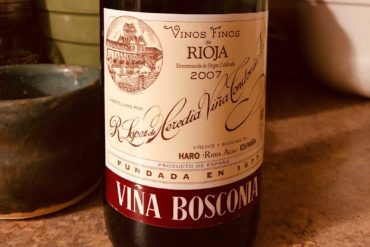 2007 Lopez de Heredia Viña Bosconia Rioja Reserva ©Ashley Hausman