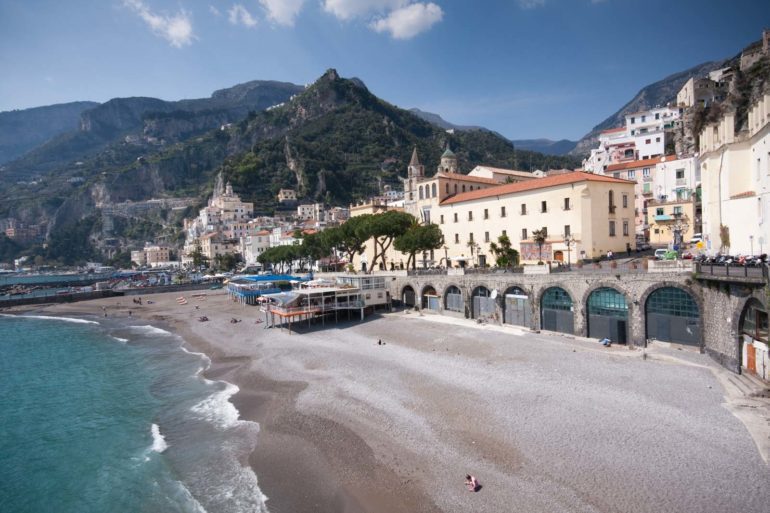 The city of Amalfi. ©Kevin Day/Opening a Bottle